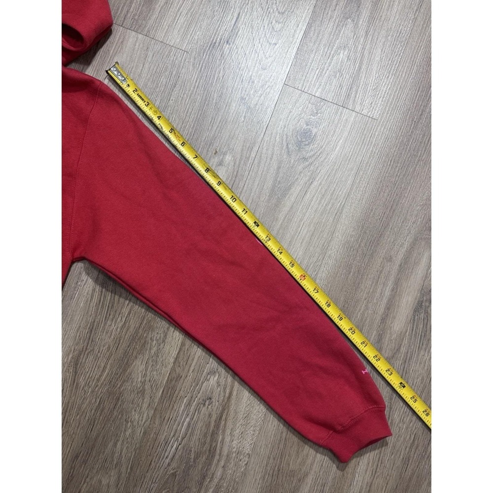 Y2K Hurley Red Women‎ Hoodie Size S - Picture 4 of 8